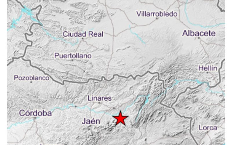 Terremoto en Jódar de magnitud 3.2 en la escala de Ritcher